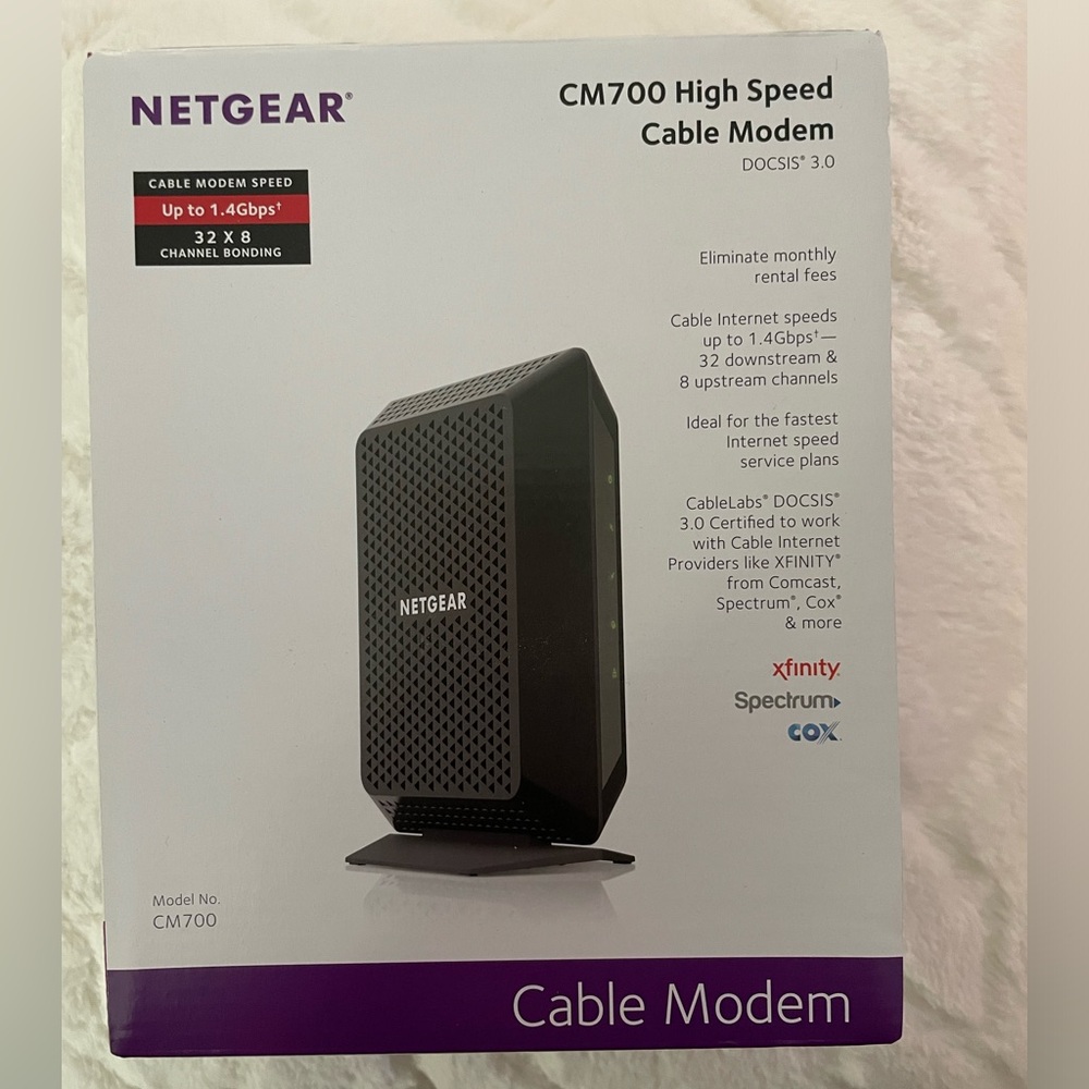 Netgear high speed cable modem